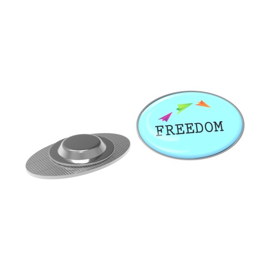 Magnet Metal Pin Doming